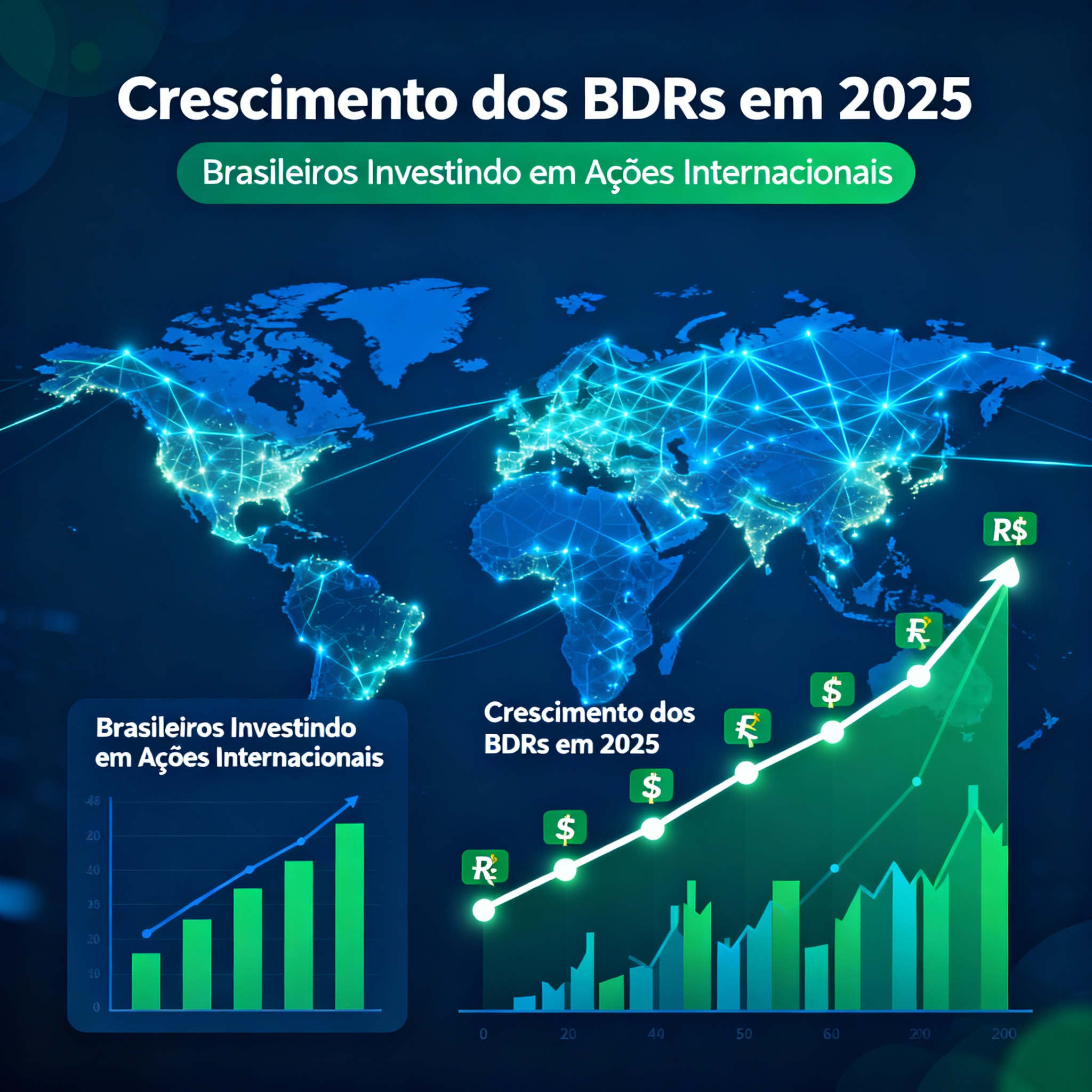BDRs Ganham Força: Investir no Exterior Fica Mais Fácil